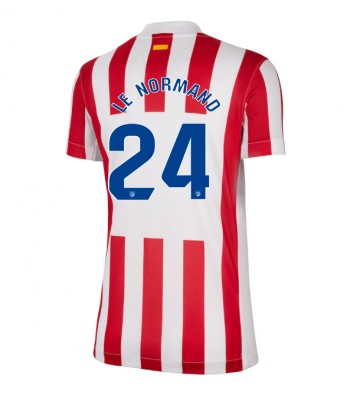 Atletico Madrid Robin Le Normand #24 Hjemmebanetrøje Dame 2025-26 Kortærmet